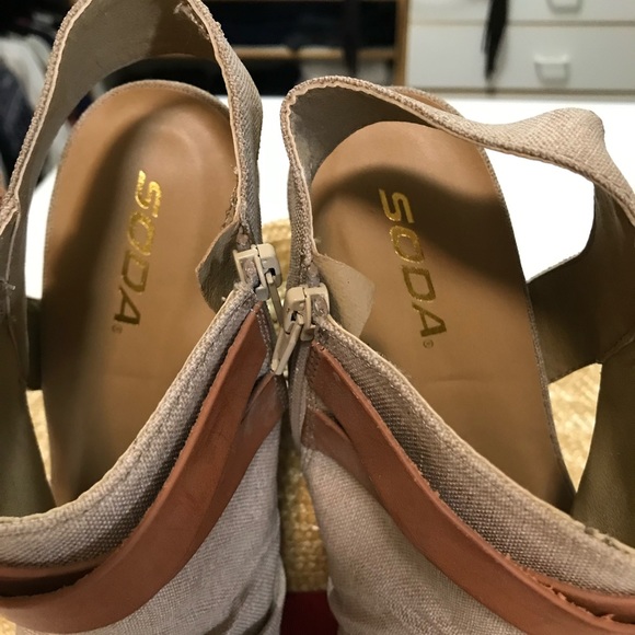 🎉Soda Ankle Open Toe Shoes Cute! 🎉 - Picture 2 of 4